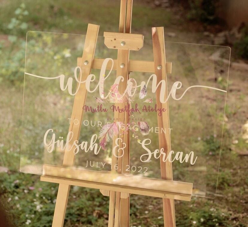 Şeffaf Karşılama Panosu