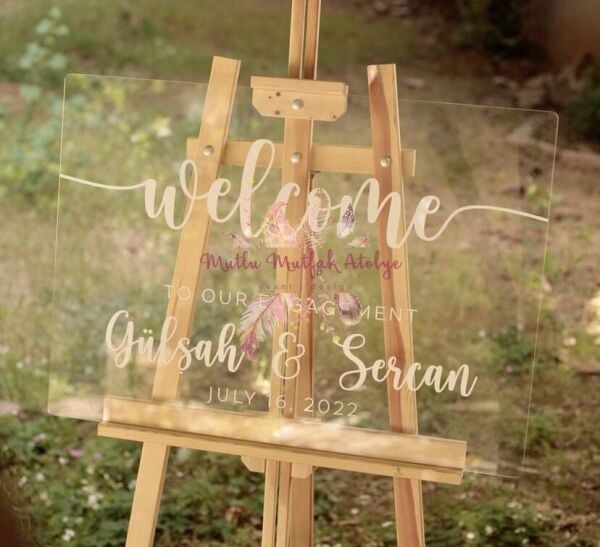 Şeffaf Karşılama Panosu