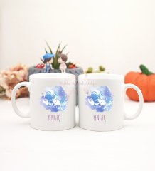 2'li Kupa Bardak Yengeç Burcu