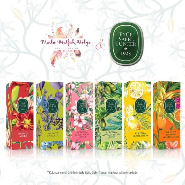 Hediyelik Büyük Kutulu Mum Kuş Tüyü Figürlü Mum Çiçek Süslemeli Limon Kolonyası Lavanta Kesesi Çikolatalı Kahveli Kart Ve Baskılı Karton Çanta Seti