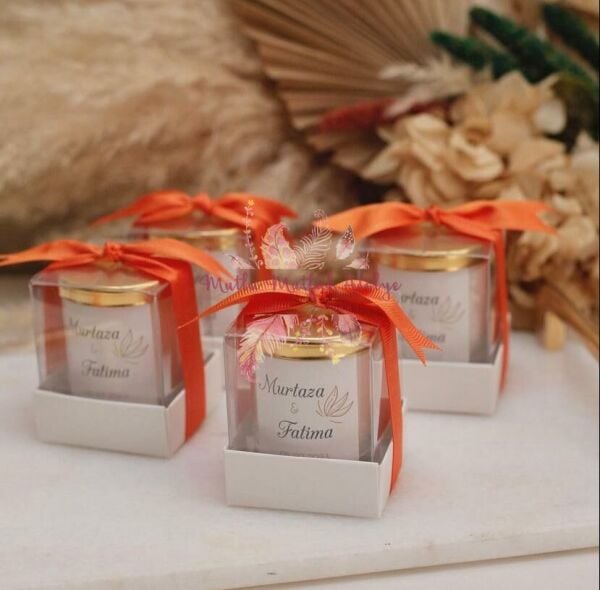 Hediyelik Kapaklı Kutulu Mum