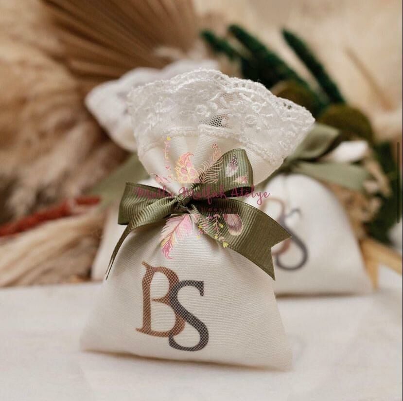 Hediyelik Baskılı Lavanta Kesesi