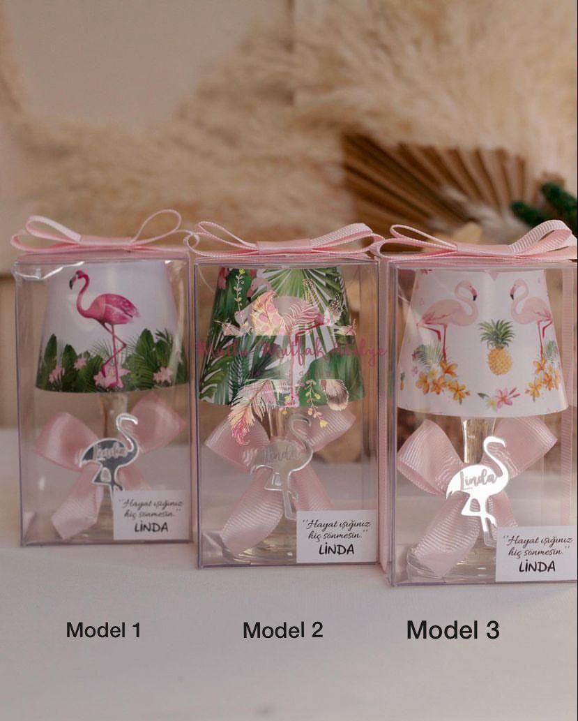 Hediyelik Abajur Mum