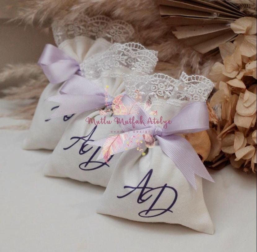 Hediyelik Baskılı Lavanta Kesesi