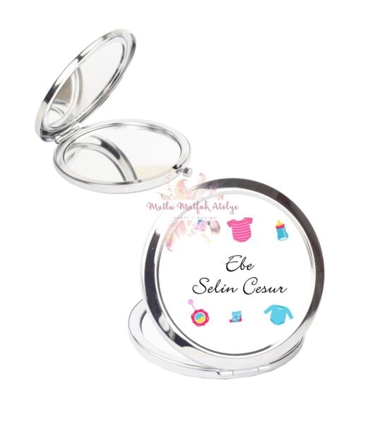 Kişiye Özel Ebe Cep Aynası