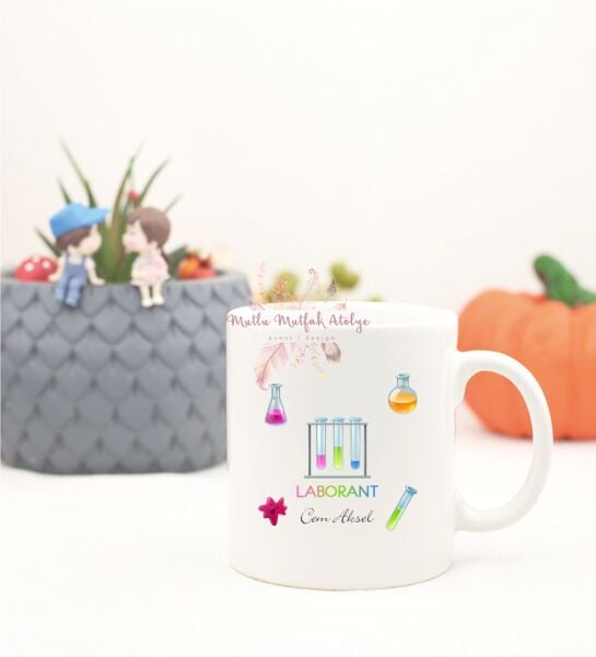Kişiye Özel Laborant Kupa Bardak