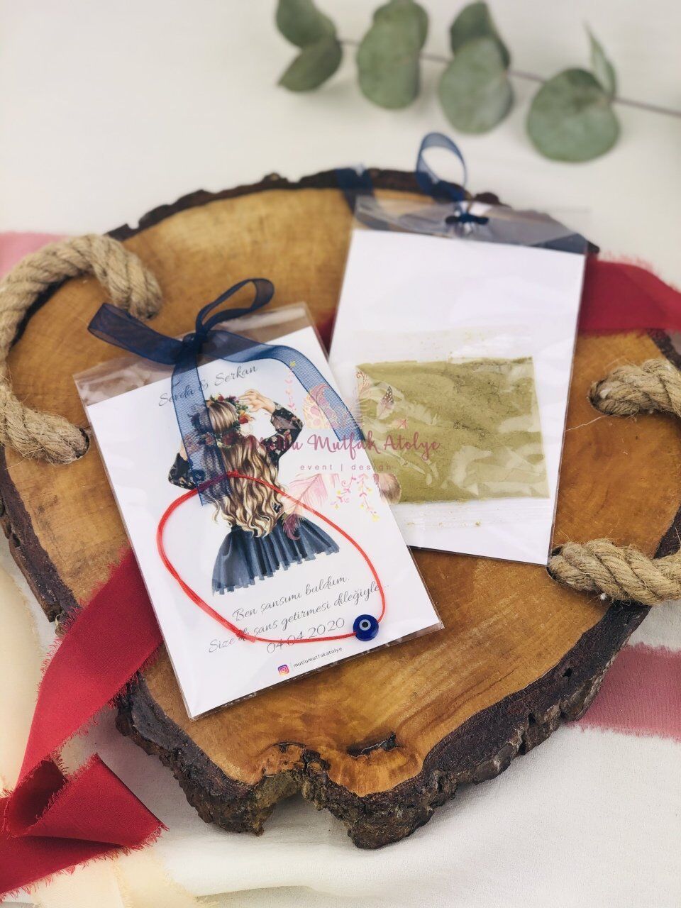 Hediyelik Kınalı Şans Bilekliği