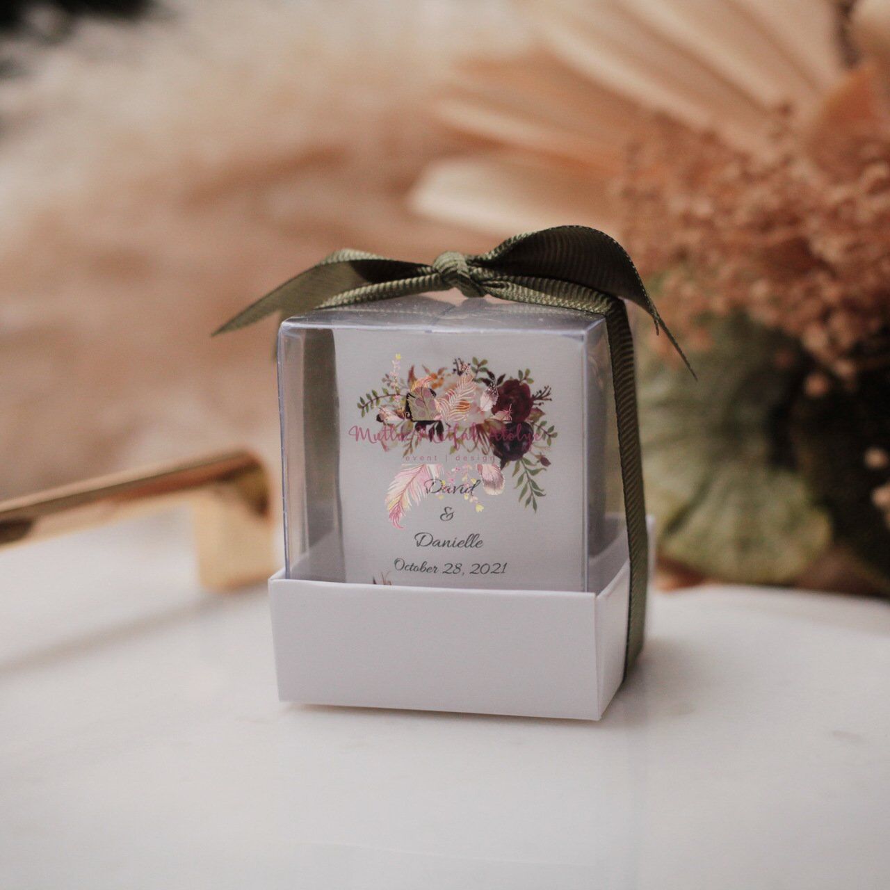 Hediyelik Kutulu Mum