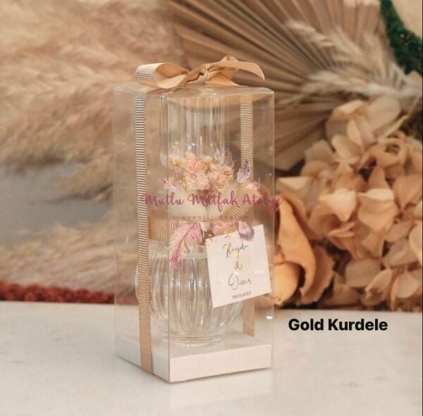 Kutulu Cam Şişe Hediyelik Eyüp Sabri Tuncer Kolonya