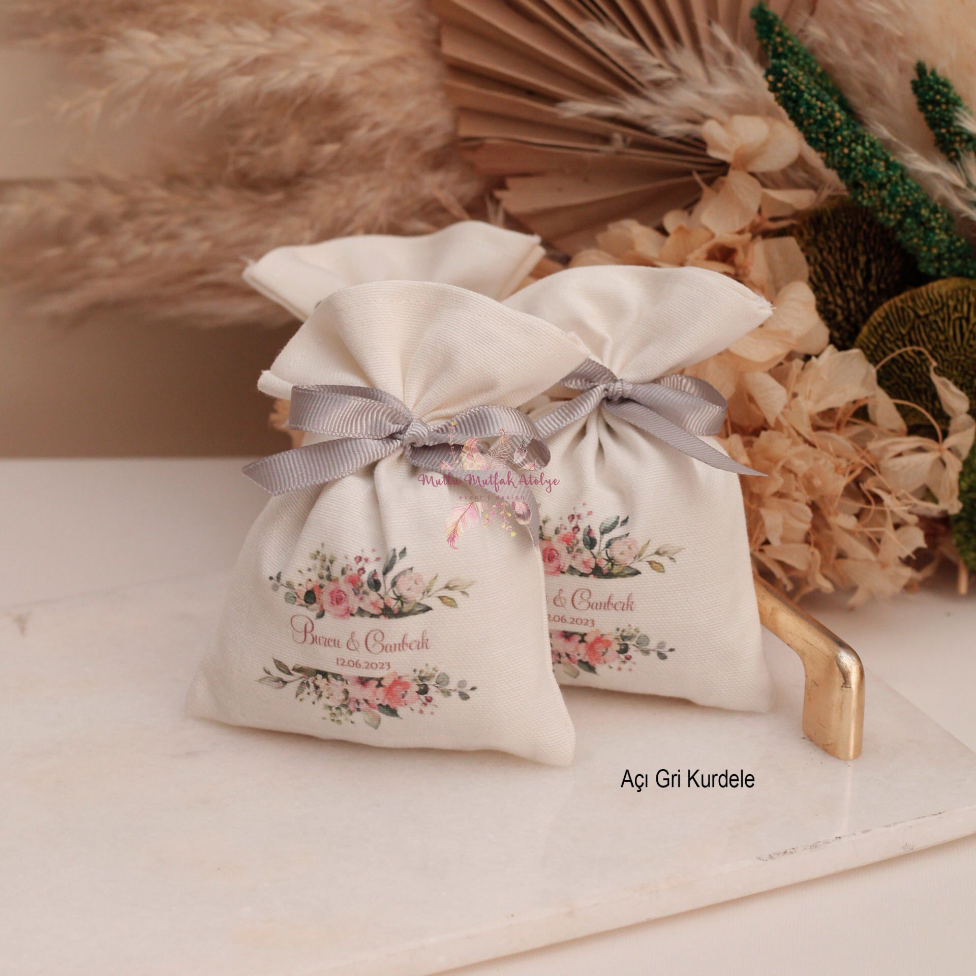 Baskılı Kına Kesesi