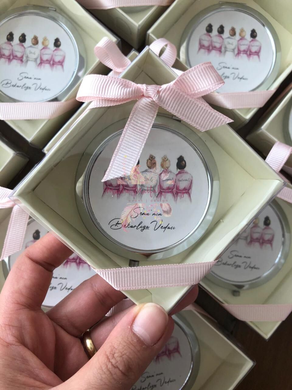 Hediyelik Kapaklı Ayna