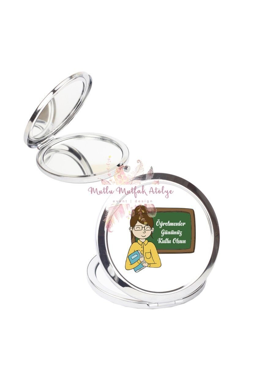 Öğretmenler Günü Hediyesi Bayan Öğretmen Cep Aynası