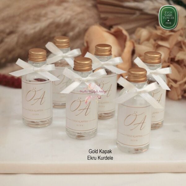 Kurdele Süslemeli Nişan - Düğün - Kına - Doğum Hediyeliği Eyüp Sabri Tuncer Kolonya