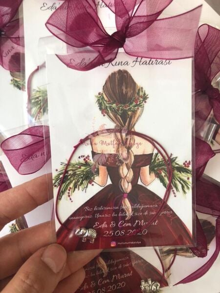 Hediyelik Kına Konseptli Şans Bilekliği