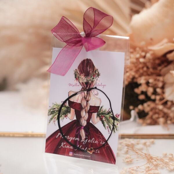 Hediyelik Kına Konseptli Şans Bilekliği