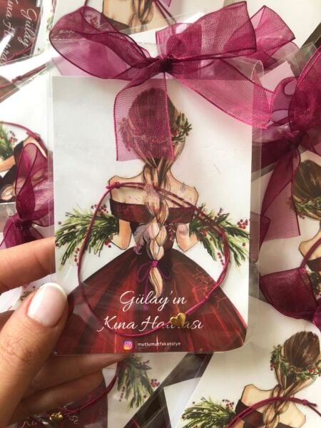 Hediyelik Kına Konseptli Şans Bilekliği